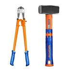 Wadfow Hand Tools Combo of 14 Inch Bolt Cutter (WBC1114 ) And 2000 gm Stoning Hammer (WHM2320)