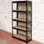 Awni 63 x 24 x 12 Inch 5 Wooden Shelves Tall Size Boltless Rack For Multipurpose Uses, Load Capacity-100 Kg/Shelf