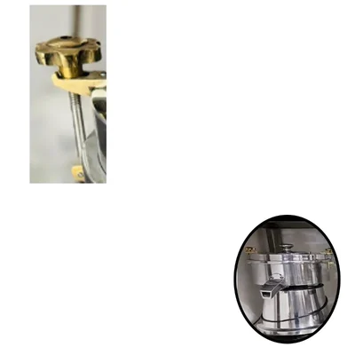 Pack of 2 Golden Brass Bolts for Big Size Carrot Juicer Machine