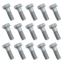 SBJ 48 Pieces of Bolt (10 x 30 mm) with Nylock Nut for Tractor Rotavator, NR090