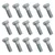 SBJ 48 Pieces of Bolt (10 x 30 mm) with Nylock Nut for Tractor Rotavator, NR090