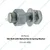 SBJ 36 Pieces of Bolt (10 x 65 mm) with Nylock Nut & Spring Washer for Tractor Rotavator, NR2807