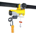 Heavy Duty PA 1500 Electric Hoist With Electric Travelling Trolley, 3 HP Copper Winding Motor & 20 Meter Long Wire Rope