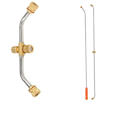 High Quality 3 Nozzle 0.75 Feet and 3 Feet Boom C Lance Combo for Agriculture and Garden use