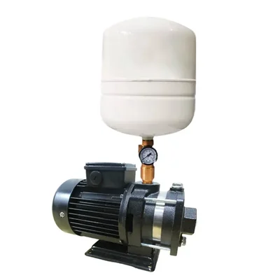 Sharp 0.5Hp Single Phase Pressure Booster Pump With 24L Tank, Copper Winding, Suitable for 1 Bathroom