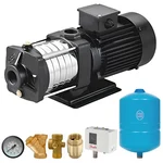 CRI 1 Hp 1Phase Pressure Booster Pump With 24L Tank & Accessories For 3 BHK, 4-5 Bathrooms (MHBS-5/05)-1 Year Warranty