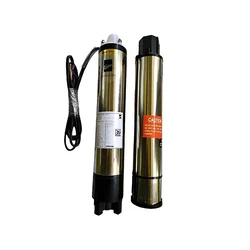Kirloskar 1HP 10 Stages 4 inch 1Phase Water Filled Submersible Pump, 262ft Head - 1 Year Warranty (BIGFLOW-1010A)