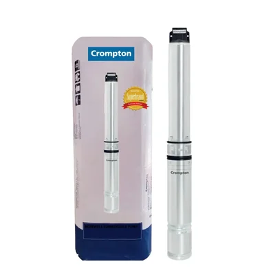 Crompton 1.5 HP 12 Stage 100mm 1Ph Water Filled Borewell Submersible Pump With 32mm Outlet - 1 Year Warranty(4W12BF1.5E)