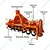 Wegman 5.5 Feet Rotavator (Semi Champion Plus) with 42 Blades Suitable for 45 HP to 60 HP Tractors(Type-Gear Box - Single Speed)