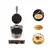 Commercial Counter Top Round Heart Shaped Waffle Maker Machine, SS Body