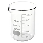Labico 250 ml Laboratory Heating Mixing Magnetic Stirrer Compatible Borosilicate Glass Beaker
