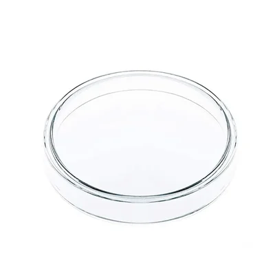 Cometek 100mm Borosilicate Glass Petri Dish with Beaded Edges and Repeated Sterilisation