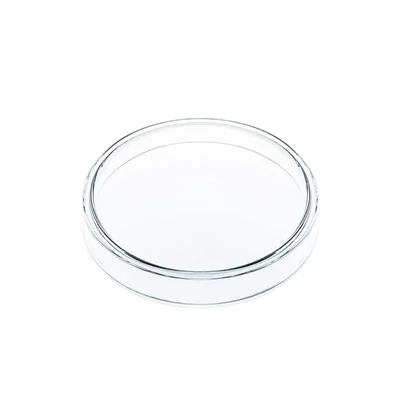Cometek 75mm Borosilicate Glass Petri Dish with Beaded Edges and Repeated Sterilisation