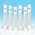 Bello Pack of 6 Pcs Borosilicate Glass 3.3 100ml Measuring Cylinder with Round Base For Laboratory