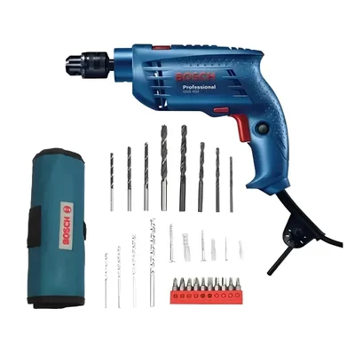 Bosch GSB 450 Wrap Set 10 mm Pistol Grip Impact Drill 23 pcs