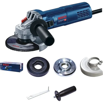 Bosch Professional 125 mm 1200 Watt Angle Grinder With Accessories, 11000 RPM (GWS 12-125 S)