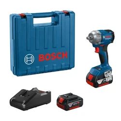 Bosch 1/2 inch 18V Professional Cordless Impact Wrench With Battery & Charger, Max Torque 350 Nm (GDS 18V-350)