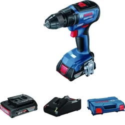 Bosch 13 mm 18V Professional Cordless Drill/Driver With Battery & Charger, 1800 RPM (GSR 18V-50)