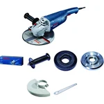 Bosch Professional 180 mm 2200 Watt Angle Grinder with Accessories, 8500 RPM (GWS 2200-180)