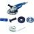 Bosch Professional 180 mm 2200 Watt Angle Grinder with Accessories, 8500 RPM (GWS 2200-180)