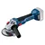 Bosch 18V Professional Cordless Angle Grinder With Accessories, 9000 RPM - GWS18V-10 (125 mm Solo)