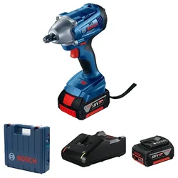 Bosch 18V Cordless Impact Wrench With Battery & Charger, 2400 RPM (GDS 250-LI)