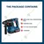 Bosch GBH 185 LI Cordless Rotary Hammer 18V SDS Plus 4.0Ah Battery Included 1050RPM 4675BPM Brushless Motor ECP Protection