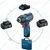 Bosch 1/4 inch Professional Cordless Impact Driver with Double Battery & Charger (GDR 12 V-EC)