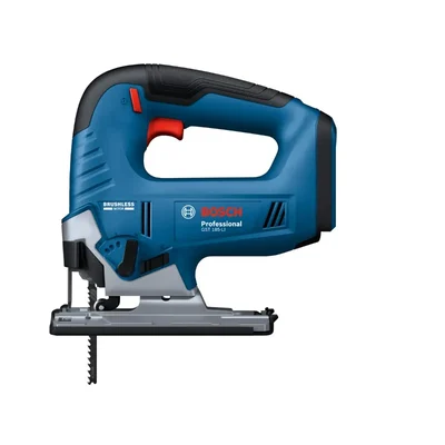 Bosch 18V Cordless Jigsaw With Blade, Max. Cutting Depth 125mm (GST 185 Li Solo)