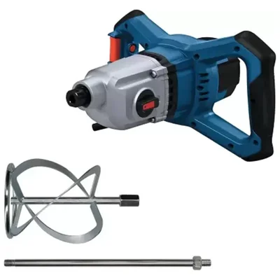 Bosch 1400 Watt Professional Paint Mixer With 140 mm Mixer Paddle Rod, 750 RPM (GRW 140)