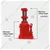 Premium Quality 50 Ton Load Capacity Bottle Jack, 425 mm Max. Lifting Height