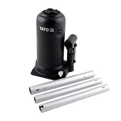 Yato 5 Ton Load Capacity Hydraulic Bottle Jack For Full Size SUV, Passengers Vehicle, Light Van-500 mm Maximum Lifting Height (YT-1711)