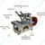 Round Bottle Label Machine 120W with Coding Printing