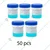 Bello 50pcs Polypropylene Urine Sample Bottles of 50ml with Lids for Nursing, Hospitals, Medical College