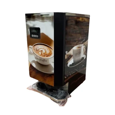Bottled Water Coffee Vending Machine with 3 Beverages Option