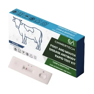 Chimertech Test Bovine Foot and Mouth Disease DIVA Antibody Rapid 20-Test Kit