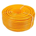 HYCO Braided 8.5 mm 100 meter Yellow Hose Pipe | Suitable for Spraying and Agricultural Uses
