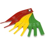 Keaa Brake Lining Thickness Gauge Color Coded Metric and SAE Brake Wear Inspection Tool for Accurate Measurement