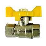 Brass Ball Valve With Butterfly Handle for ADORMA Bain Marie