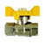 Brass Ball Valve With Butterfly Handle for ADORMA Bain Marie