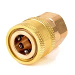 Premium Quality 1/4 Quick Connector (Brass) for Foam Cannon