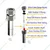High Quality 0.3 mm Brass material Misting Nozzle Ideal for Misting Lawn ,Gardens ,and Greenhouse (Pack Of 10)