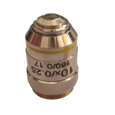 SBT Instruments 10x Microscope Brass Objective with Brass Cap