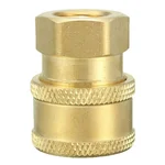Premium Quality 3/8 Quick Female Connector (Brass) for Car Washer
