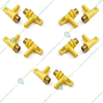 Premium Quality Brass Thread Plastic L For Agricultural Sparyer (Pack of 10 Pieces)