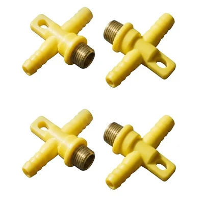 Premium Quality Brass Thread Plastic Tee For Agricultural Sparyer (Pack of 10 Pieces)