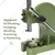 Breeze Shears 2 Ton Capacity Arbor Press for Riveting Punching Bearings Bushings BAP-2