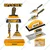 Ingco 8 Pcs Bricklaying & Plastering Household Hand Tools Set (COS23076)