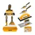 Ingco 8 Pcs Bricklaying & Plastering Household Hand Tools Set (COS23076)