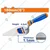 Wadfow Bricklaying Trowel 6 inch or 150mm Size with 7.5mm Connecting Rod and Unique Design Handle for Masonry (WBT8306)